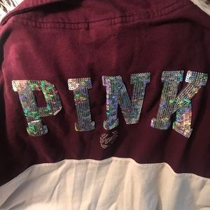 PINK Victoria’s Secret light zip up